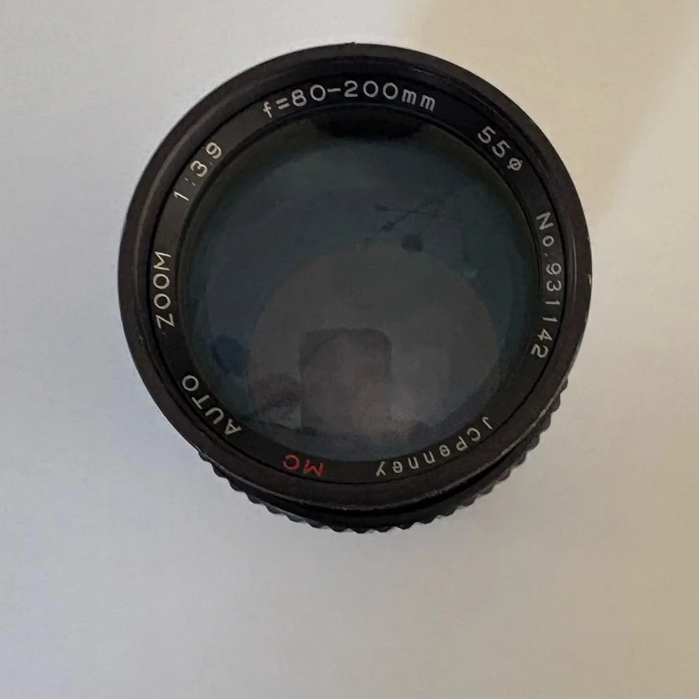 Canon /Jc Penney Vintage Camera Lens— super rare!